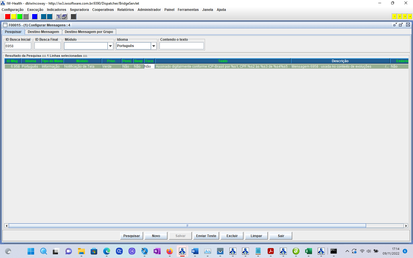 Interface gráfica do usuário, Aplicativo, Word, Excel
Descrição gerada automaticamente