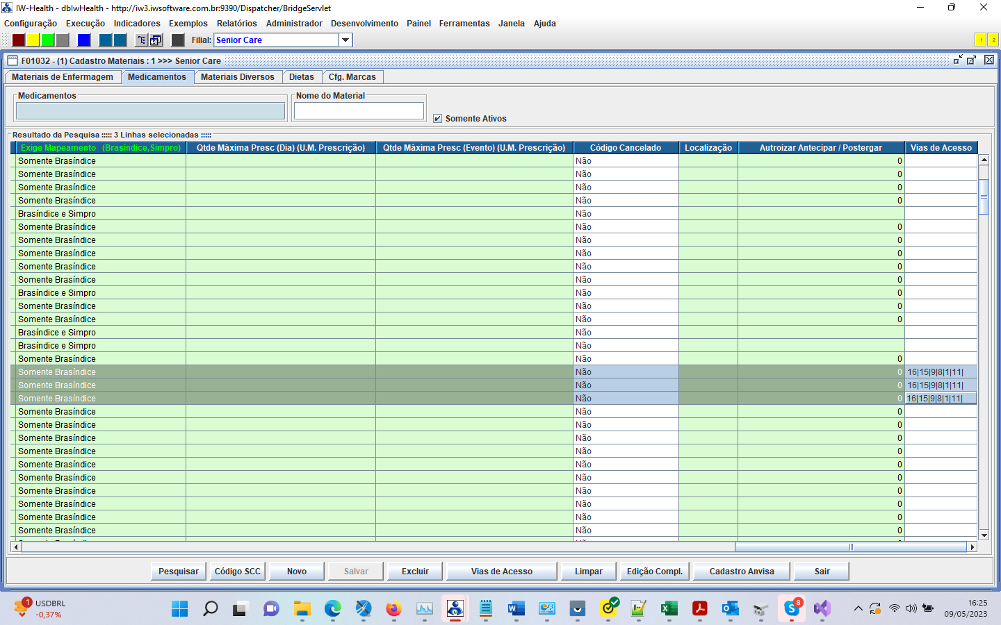 Interface grfica do usurio, Aplicativo, Tabela, Excel

Descrio gerada automaticamente