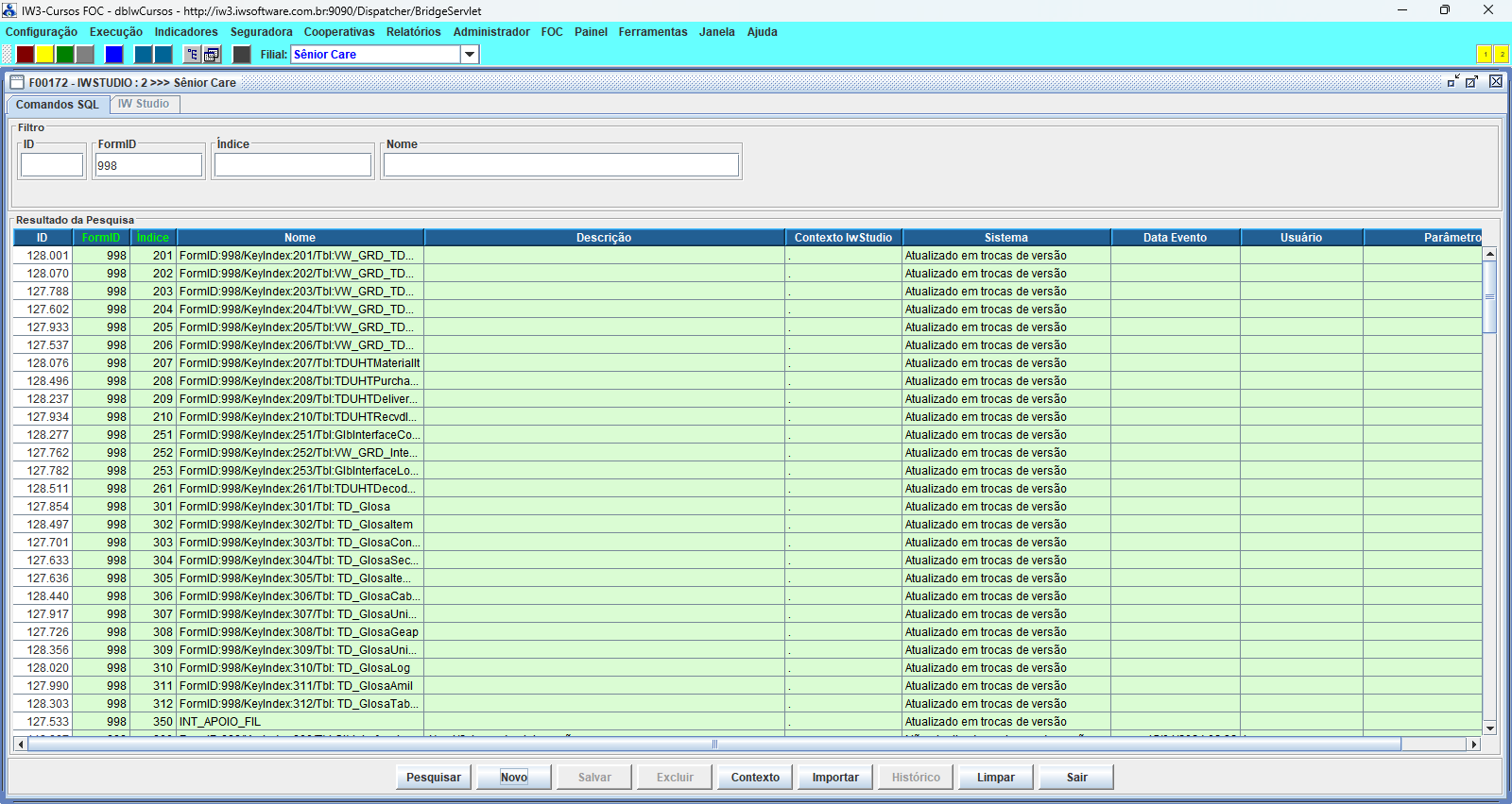 Interface grfica do usurio, Aplicativo, Tabela, Excel

Descrio gerada automaticamente